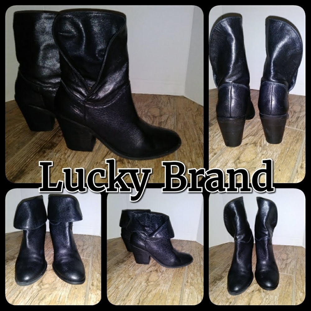 Lucky Brand Fold Over Bootie